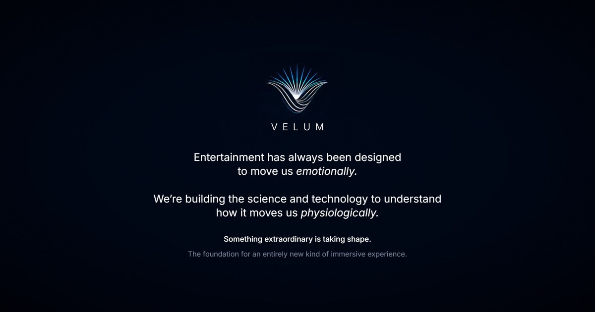 Project VELUM — Neuro-integrated entertainment